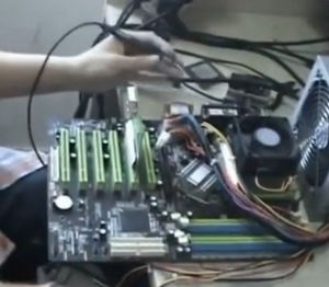 主板时钟芯片引起的电脑开不开机故障维修