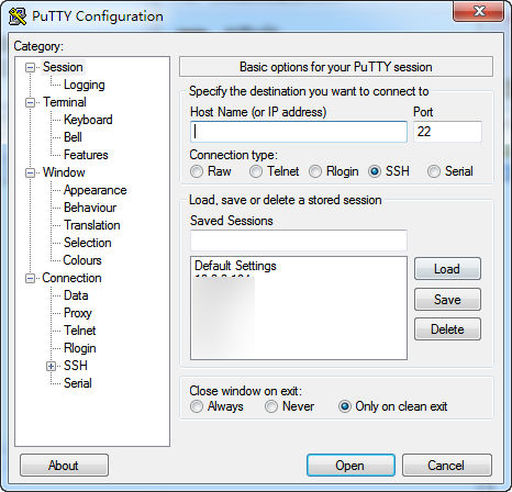 PuTTY软件 v0.64