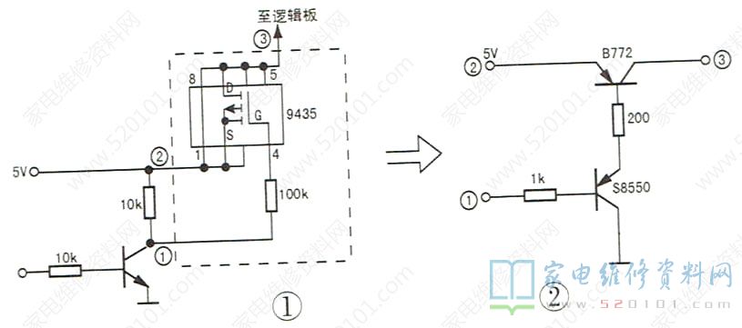 杂牌26英寸液晶电视图像闪烁且有时白屏的故障维修 第1张