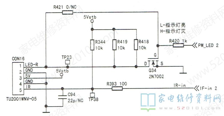 长虹UD55B6000iD液晶电视遥控失灵的故障维修 第1张