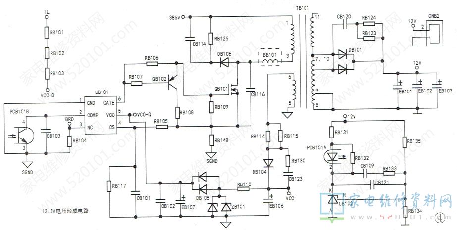 长虹XA6A-IP机芯电源背光电路原理分析与维修 第5张