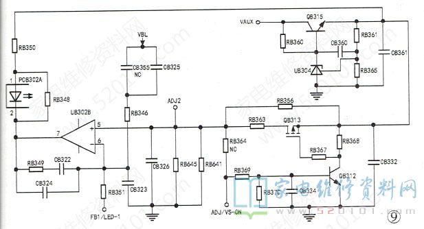 长虹XA6A-IP机芯电源背光电路原理分析与维修 第13张