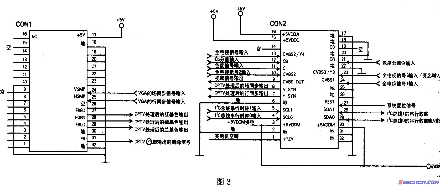 康佳P3460T/P2902T彩电信号处理－3D处理 第1张