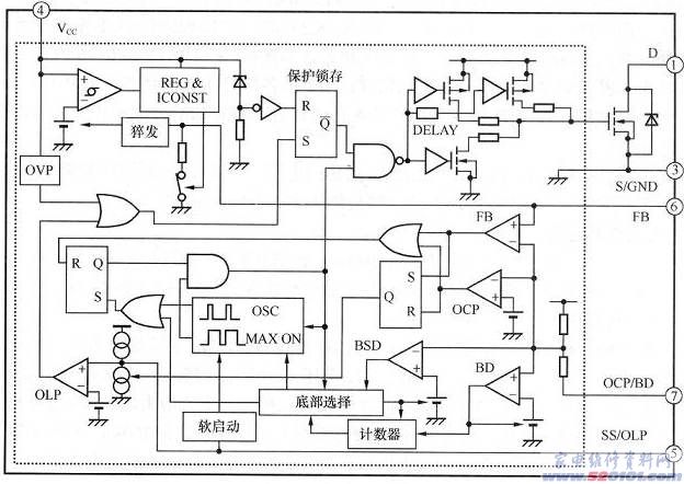 Str w6753 схема подключения