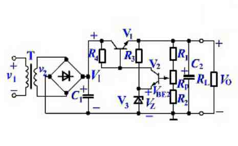 串联型稳压电路原理